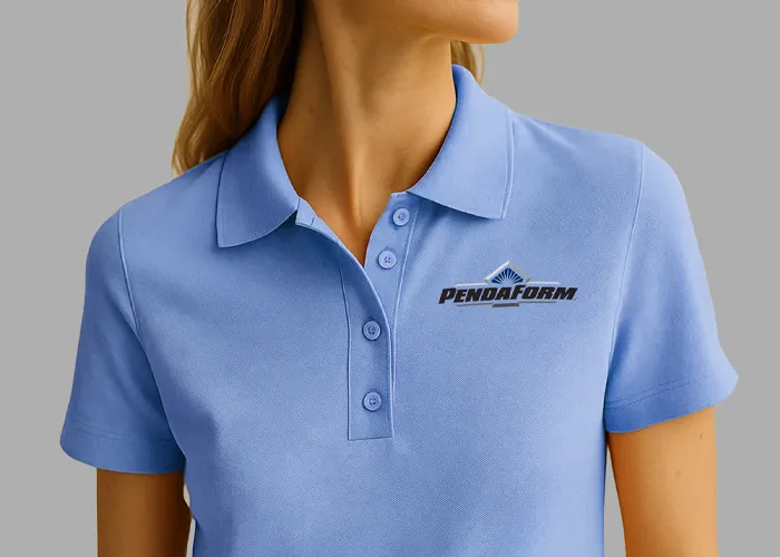 Custom embroidered uniforms for a business team in San Antonio Texas